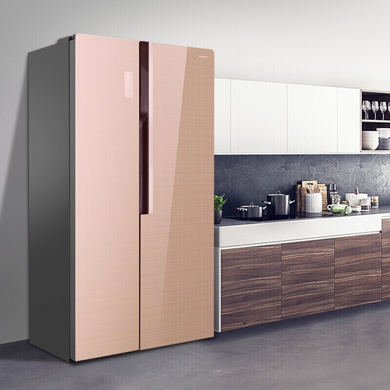 容声冰箱 532升对开门 双门薄 变频风冷 无霜 钢化玻璃门bcd-532wvs2